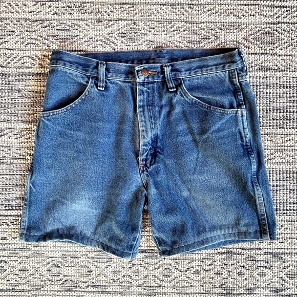Vintage Rustler 90s Jeans Denim short Shorts Jorts - Picture 1 of 5